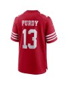 Brock Purdy San Francisco 49ers Nike Spiele-Trikot – Scharlachrot
