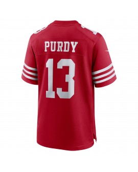 Brock Purdy San Francisco 49ers Nike Spiele-Trikot – Scharlachrot