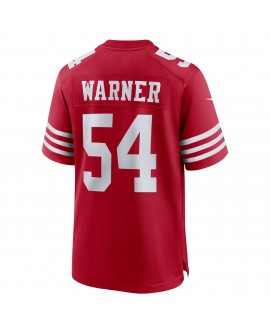Fred Warner San Francisco 49ers Nike TeamSpiele-Trikot – Scharlachrot