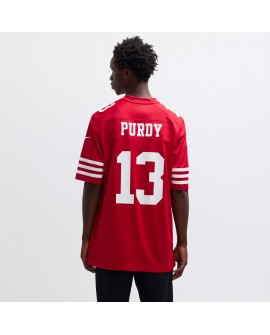 Brock Purdy San Francisco 49ers Nike Spiele-Trikot – Scharlachrot