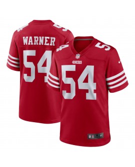 Fred Warner San Francisco 49ers Nike Spieler-Spieler Trikot – Scharlachrot