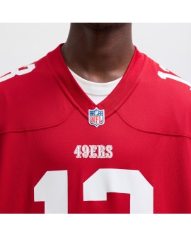 Brock Purdy San Francisco 49ers Nike Spiele-Trikot – Scharlachrot