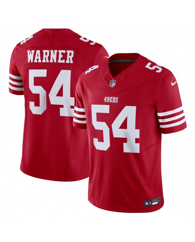 Fred Warner San Francisco 49ers Nike Vapor F.U.S.E. Limitierter Trikot – Scharlachrot