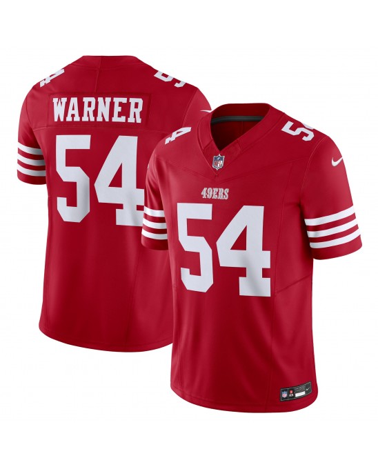 Fred Warner San Francisco 49ers Nike Vapor F.U.S.E. Limitierter Trikot – Scharlachrot