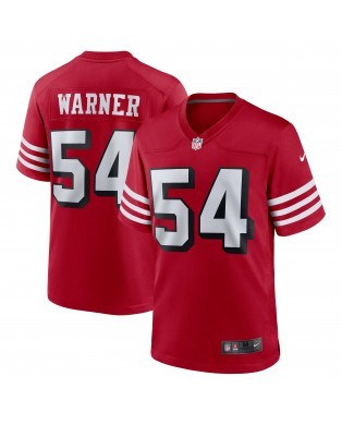 Fred Warner San Francisco 49ers Nike Alternatives Spieler Trikot – Scharlachrot