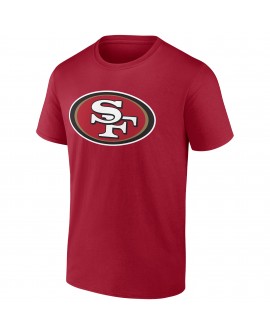 Christian McCaffrey San Francisco 49ers Spieler Icon T-Shirt – Scharlachrot