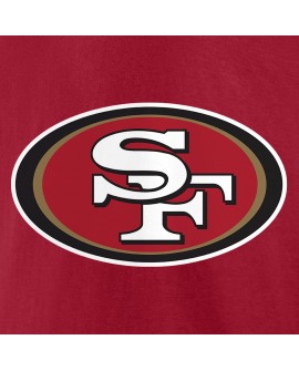 Christian McCaffrey San Francisco 49ers Spieler Icon T-Shirt – Scharlachrot