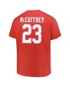 Christian McCaffrey San Francisco 49ers Big & Tall T-Shirt – Scharlachrot