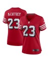 Christian McCaffrey San Francisco 49ers Nike Damen-Spielertrikot – Scharlachrot