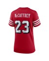 Christian McCaffrey San Francisco 49ers Nike Damen-Spielertrikot – Scharlachrot