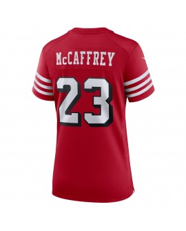 Christian McCaffrey San Francisco 49ers Nike Damen-Spielertrikot – Scharlachrot