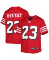Christian McCaffrey San Francisco 49ers Nike Jugend-Spieler Trikot – Scharlachrot