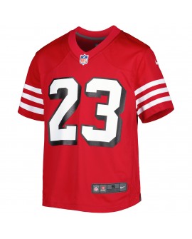 Christian McCaffrey San Francisco 49ers Nike Jugend-Spieler Trikot – Scharlachrot