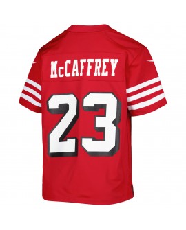 Christian McCaffrey San Francisco 49ers Nike Jugend-Spieler Trikot – Scharlachrot