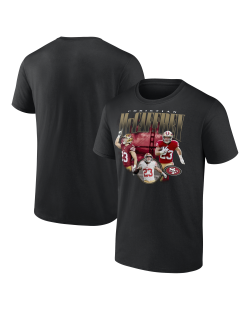 Christian McCaffrey San Francisco 49ers Notorious T-Shirt – Schwarz