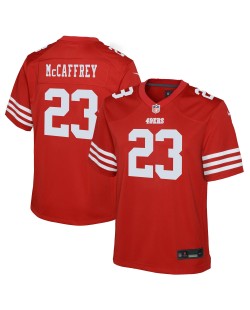Christian McCaffrey San Francisco 49ers Nike Jugend-Spieler Trikot – Scharlachrot