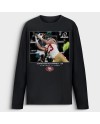 Christian McCaffrey San Francisco 49ers NFL Flash Features Wild Card Langarm-T-Shirt – Schwarz