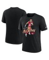 Christian McCaffrey San Francisco 49ers Nike Spieler Graphic T-Shirt – Heather Black
