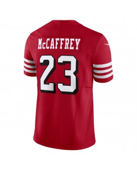 Christian McCaffrey San Francisco 49ers Nike Vapor F.U.S.E. Limitierter Trikot – Scharlachrot