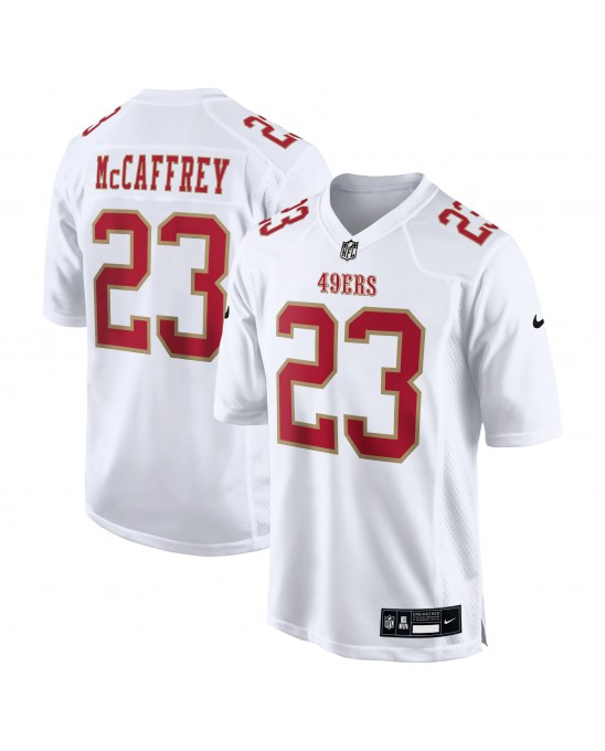 Christian McCaffrey San Francisco 49ers Nike Fashion Trikot – Weiß
