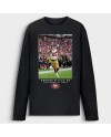George Kittle San Francisco 49ers NFL Flash Features Week 11 Langarm-T-Shirt – Schwarz