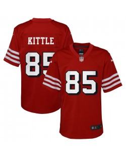 George Kittle San Francisco 49ers Nike Jugend-Spieler Trikot – Scharlachrot