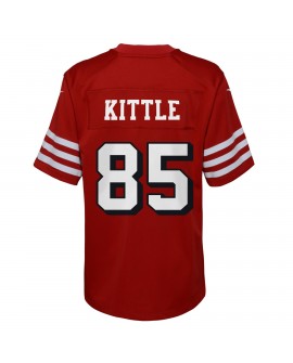 George Kittle San Francisco 49ers Nike Jugend-Spieler Trikot – Scharlachrot