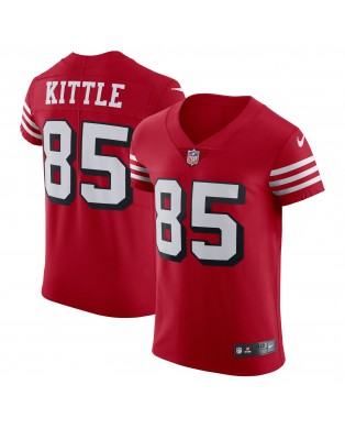 George Kittle San Francisco 49ers Nike Alternate Vapor Elite Trikot – Scharlachrot