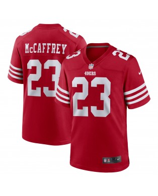 Christian McCaffrey San Francisco 49ers Nike Spiele-Trikot – Scharlachrot