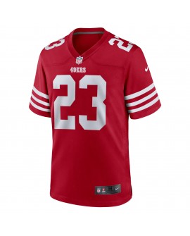 Christian McCaffrey San Francisco 49ers Nike Spiele-Trikot – Scharlachrot