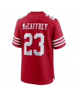 Christian McCaffrey San Francisco 49ers Nike Spiele-Trikot – Scharlachrot