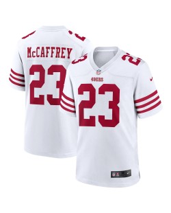 Christian McCaffrey San Francisco 49ers Nike Spiele-Trikot – Weiß