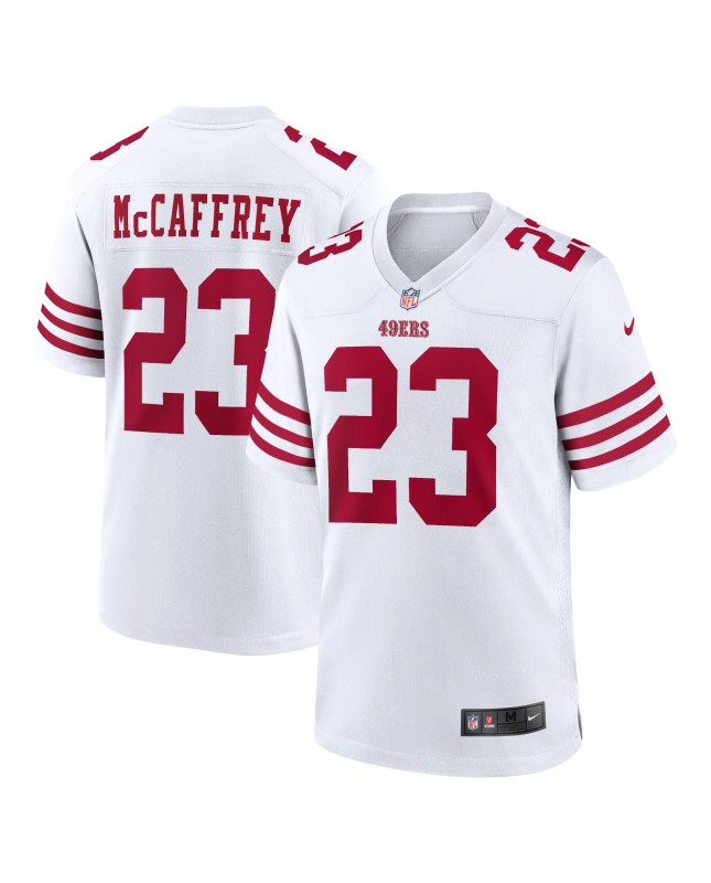 Christian McCaffrey San Francisco 49ers Nike Spiele-Trikot – Weiß