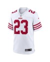 Christian McCaffrey San Francisco 49ers Nike Spiele-Trikot – Weiß