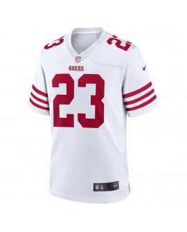 Christian McCaffrey San Francisco 49ers Nike Spiele-Trikot – Weiß