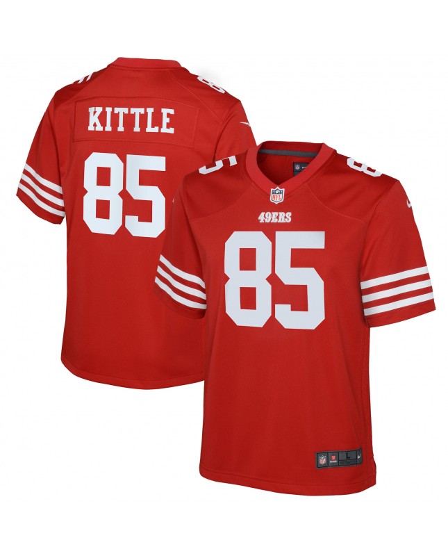 San Francisco 49ers Nike Jugend-Spieler Trikot – Scharlachrot