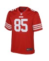 San Francisco 49ers Nike Jugend-Spieler Trikot – Scharlachrot