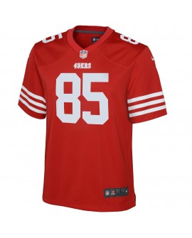 San Francisco 49ers Nike Jugend-Spieler Trikot – Scharlachrot