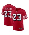Christian McCaffrey San Francisco 49ers Nike AlternateSpielertrikot – Scharlachrot