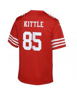 San Francisco 49ers Nike Jugend-Spieler Trikot – Scharlachrot