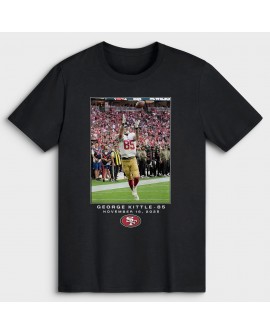 George Kittle San Francisco 49ers NFL Flash Features Week 11 T-Shirt – Schwarz