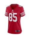 George Kittle San Francisco 49ers Nike Damen-Spielertrikot – Scharlachrot