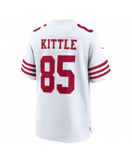 George Kittle San Francisco 49ers Nike Team Game-Trikot – Weiß