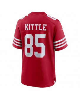 George Kittle San Francisco 49ers Nike Spieler-Spieler Trikot – Scharlachrot
