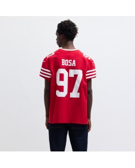 Nick Bosa San Francisco 49ers Nike Vapor F.U.S.E. Elite-Trikot – Scharlachrot