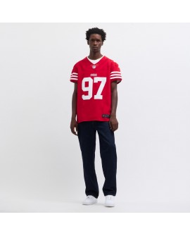 Nick Bosa San Francisco 49ers Nike Vapor F.U.S.E. Elite-Trikot – Scharlachrot