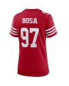 Nick Bosa San Francisco 49ers Nike Damen-Spielertrikot – Scharlachrot