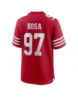 Nick Bosa San Francisco 49ers Nike Team Game-Trikot – Scharlachrot