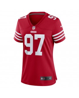 Nick Bosa San Francisco 49ers Nike TeamSpiele-Trikot für Damen – Scharlachrot