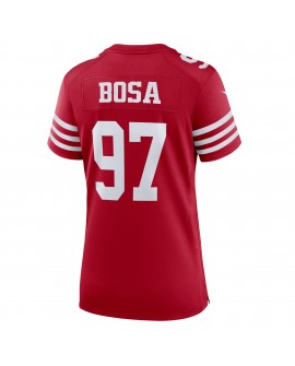 Nick Bosa San Francisco 49ers Nike TeamSpiele-Trikot für Damen – Scharlachrot